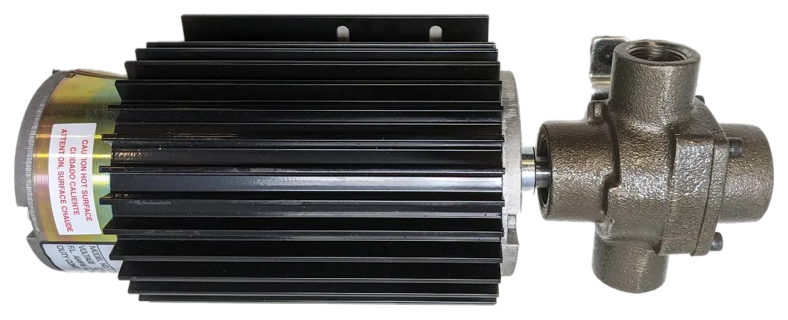 12 VDC Electric Roller Pump Max 6.8 GPM at 60 PSI