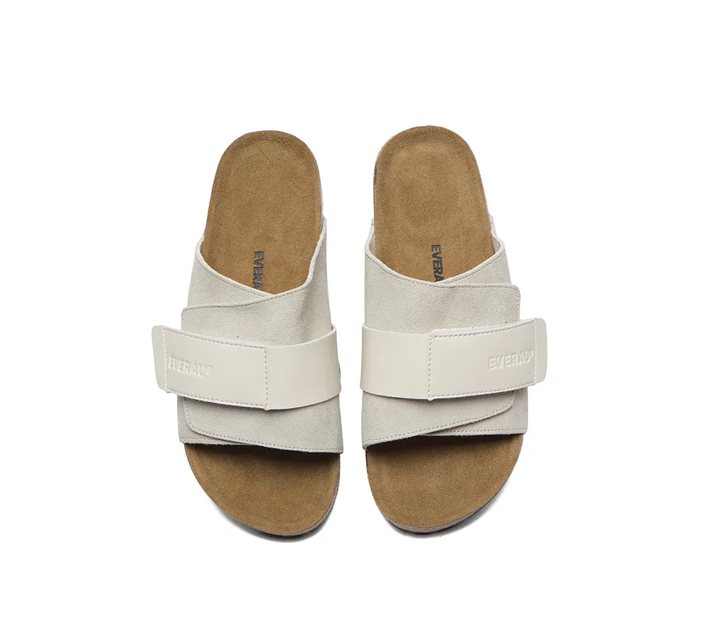 Adjustable Strap Embossed Slip-on Summer Sandal Slides Terrain
