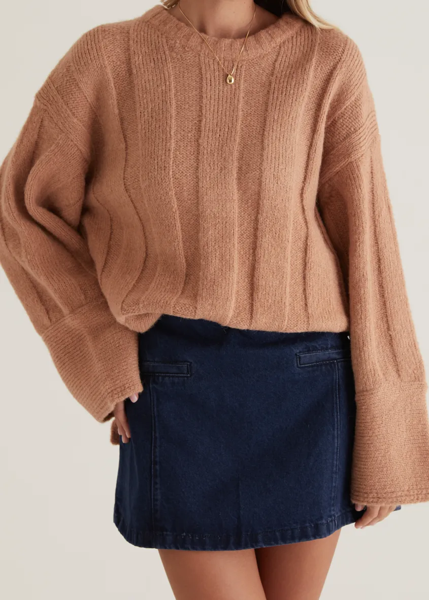 Adnorra Sweater - Rose