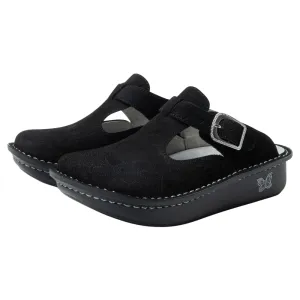 Alegria Classic La Dee Dottie Black Clog (Women's)