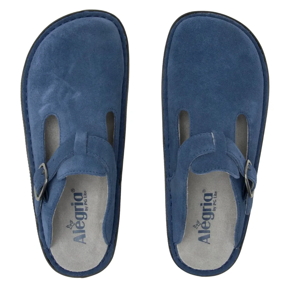 Alegria Classic Oceanic Suede Clog (Women's)