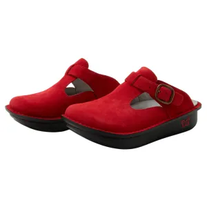 Alegria Classic She's A Firecracker Suede Clog (Women's)
