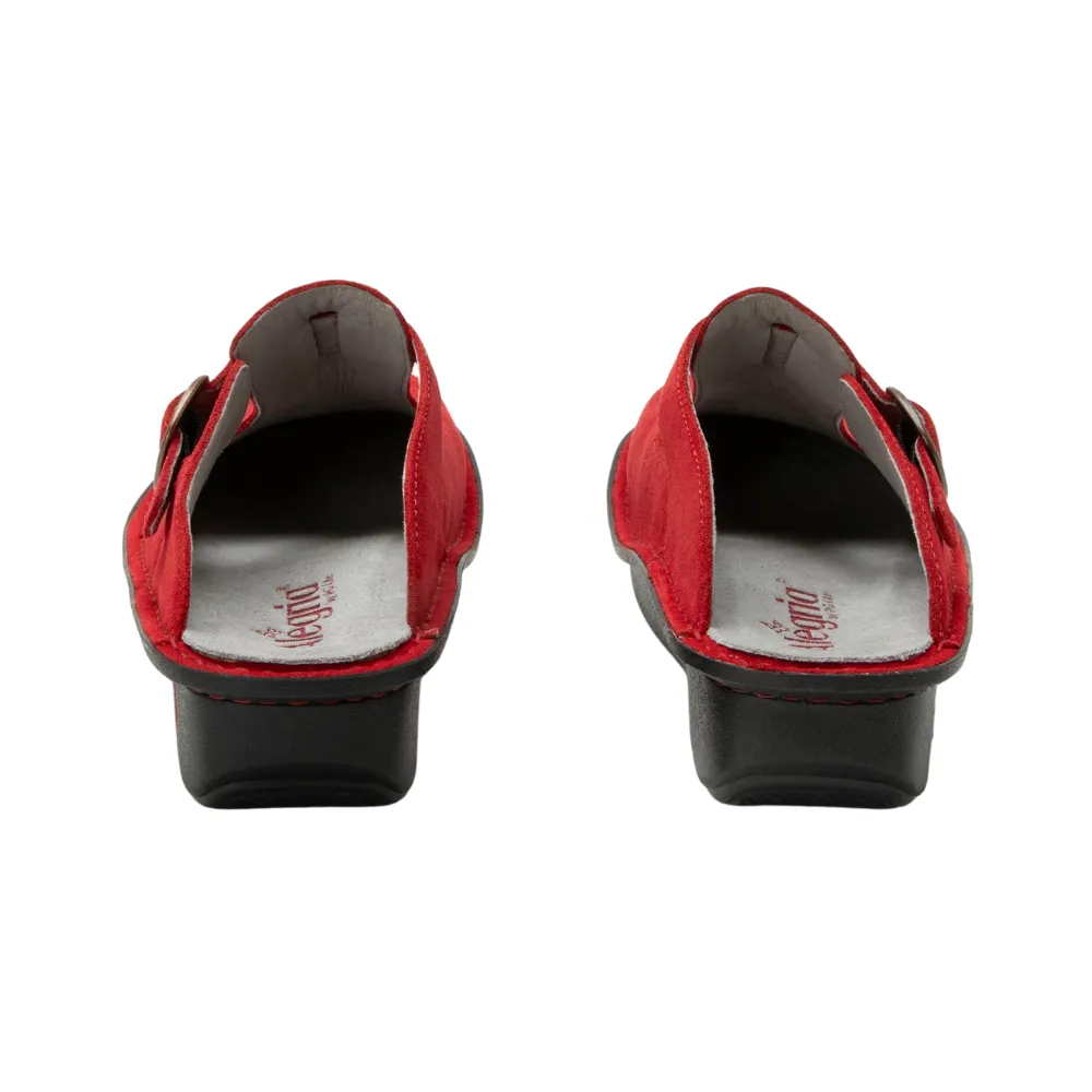 Alegria Classic She's A Firecracker Suede Clog (Women's)