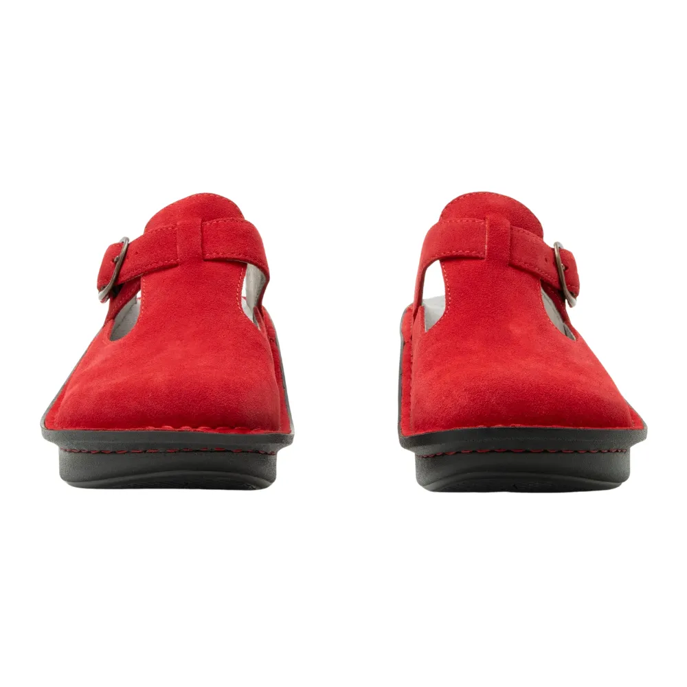 Alegria Classic She's A Firecracker Suede Clog (Women's)