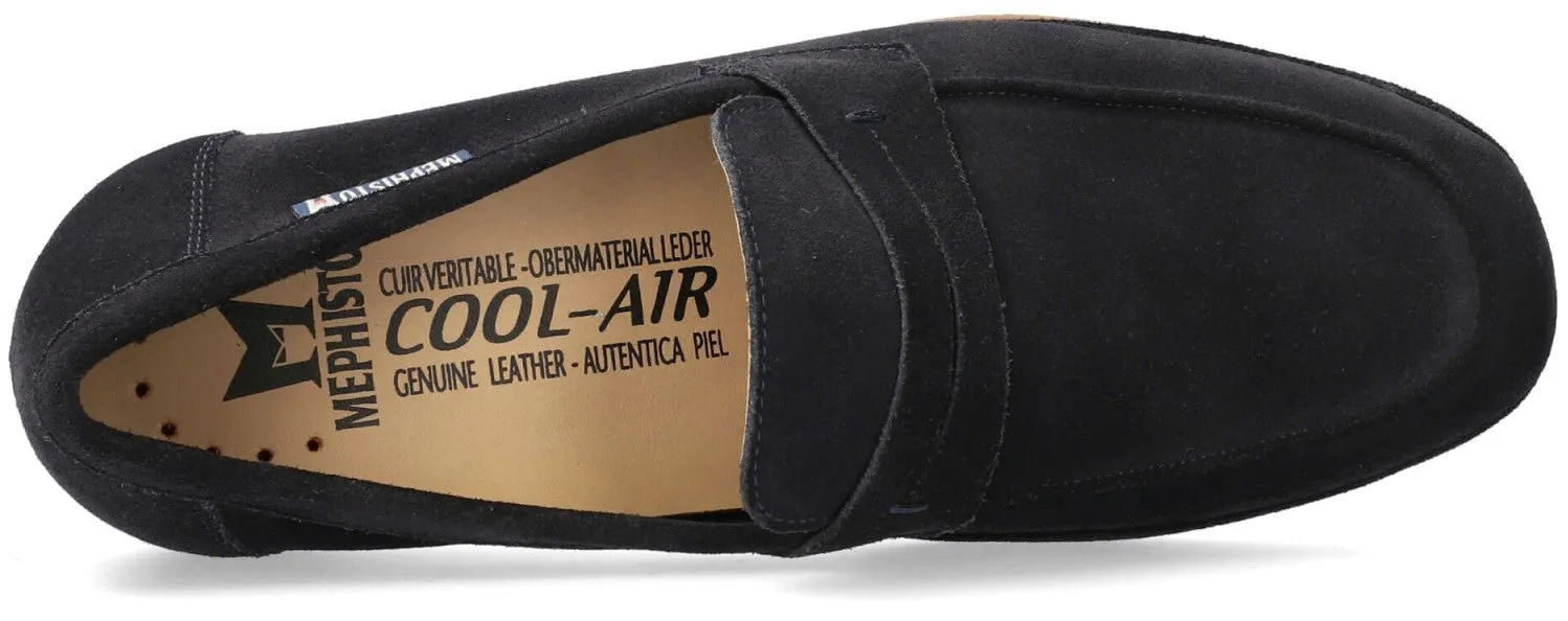 'ALEXIS' men's mocassin - Blue