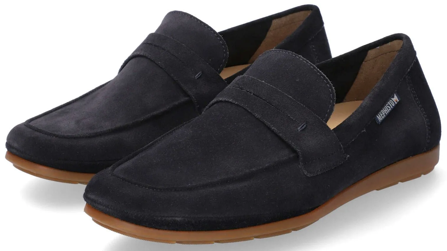 'ALEXIS' men's mocassin - Blue