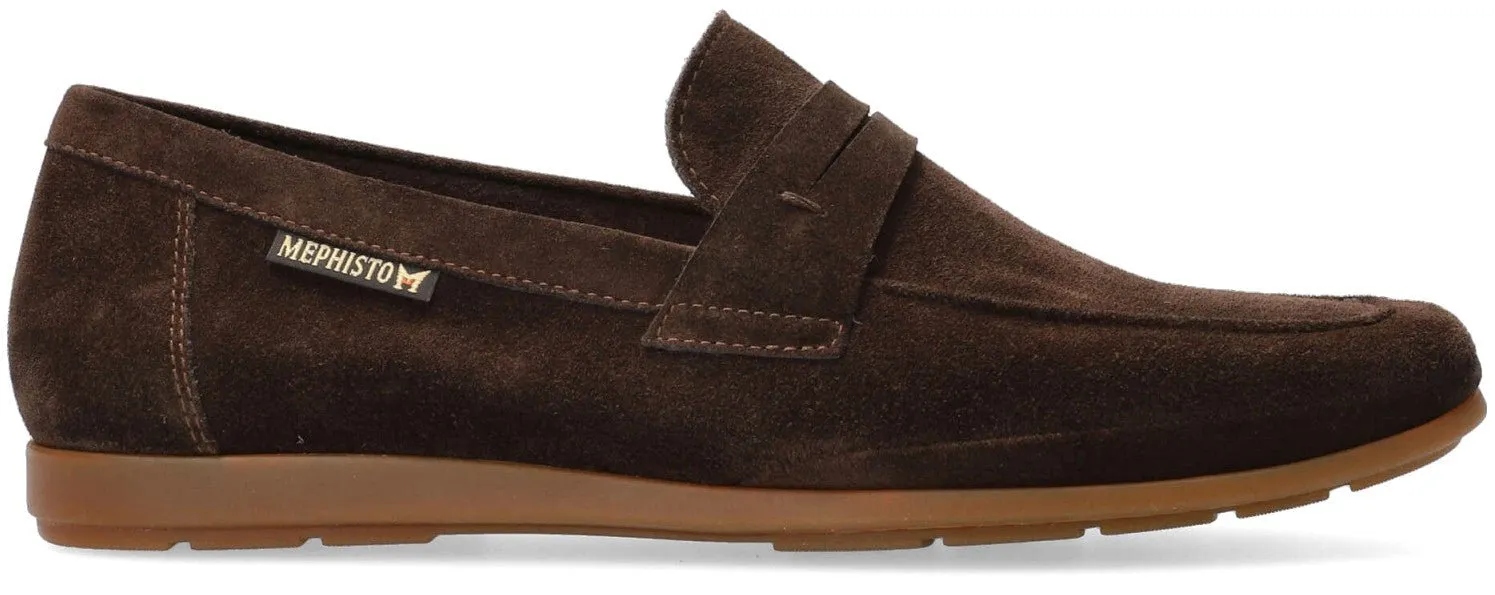 'ALEXIS' men's mocassin - Dark Brown