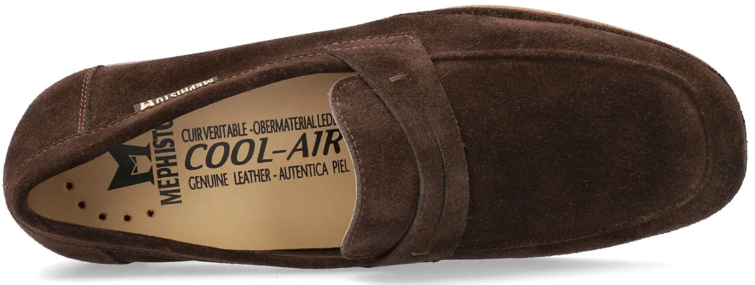 'ALEXIS' men's mocassin - Dark Brown