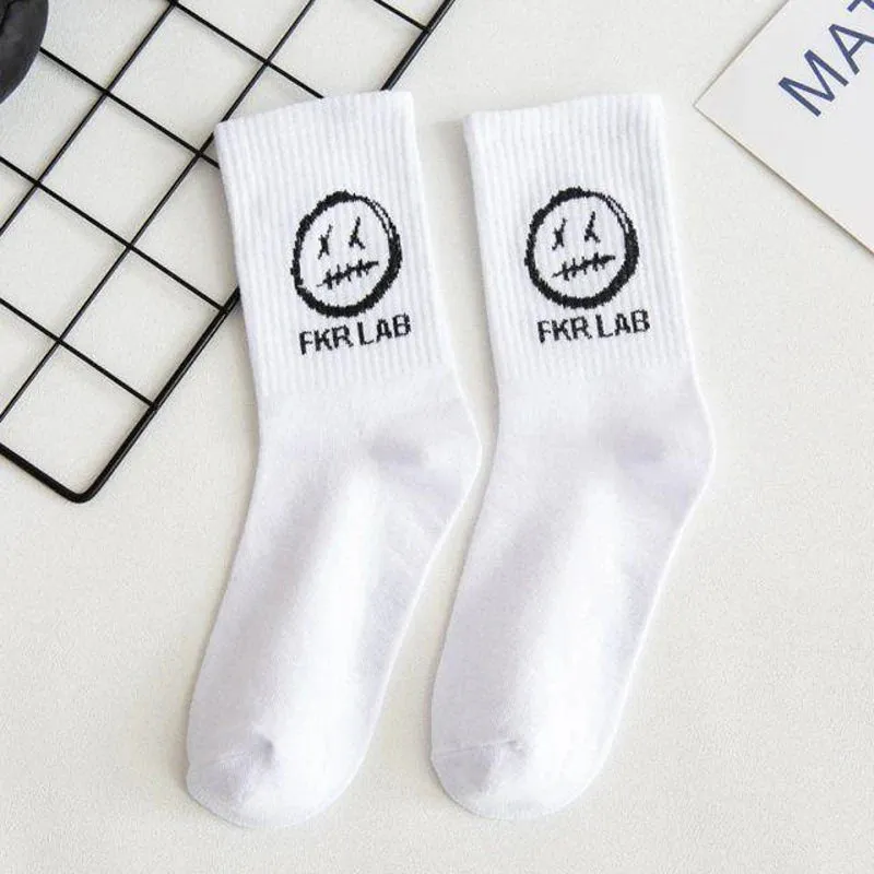 Anime Graffiti Fashion Long Funny Hip Hop Socks