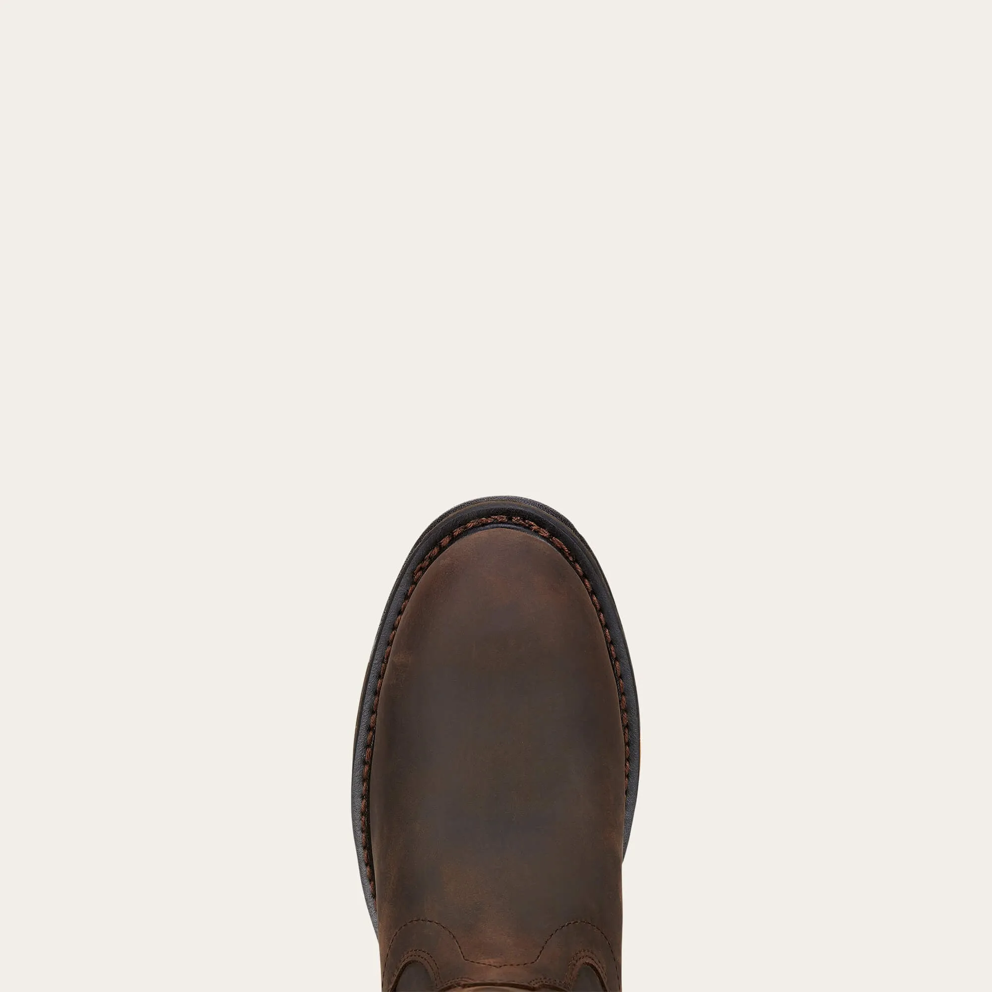 Ariat Men's WorkHog 10" Composite Toe Waterproof Western Work Boot - Oily Brown - 10001200