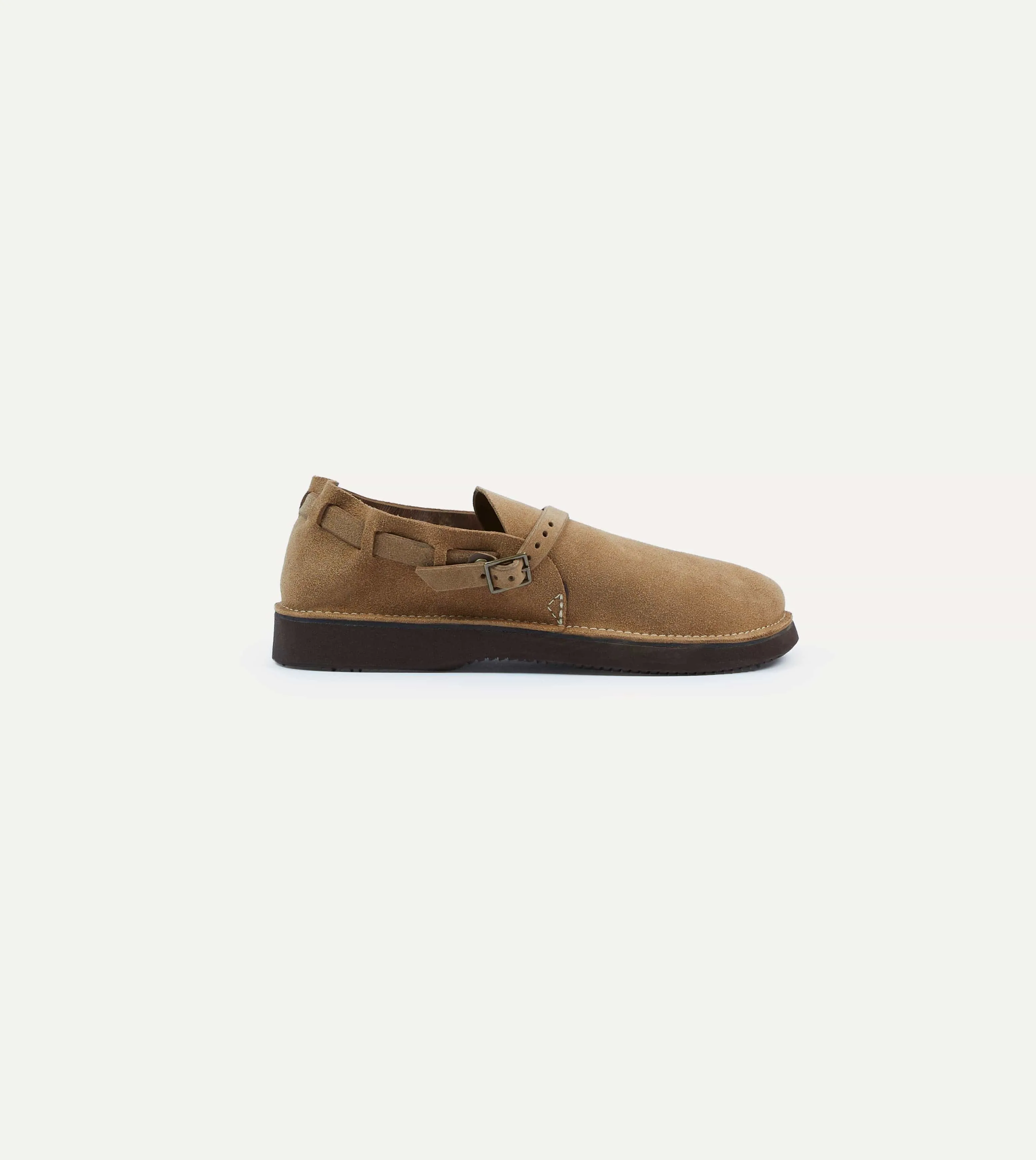 Aurora for Drake's Middle English Light Brown Roughout Leather Shoe