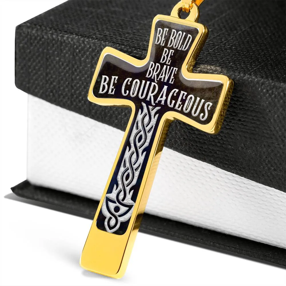 Be Bold Cross Necklace