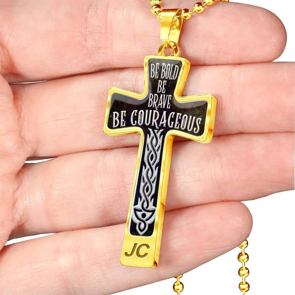 Be Bold Cross Necklace