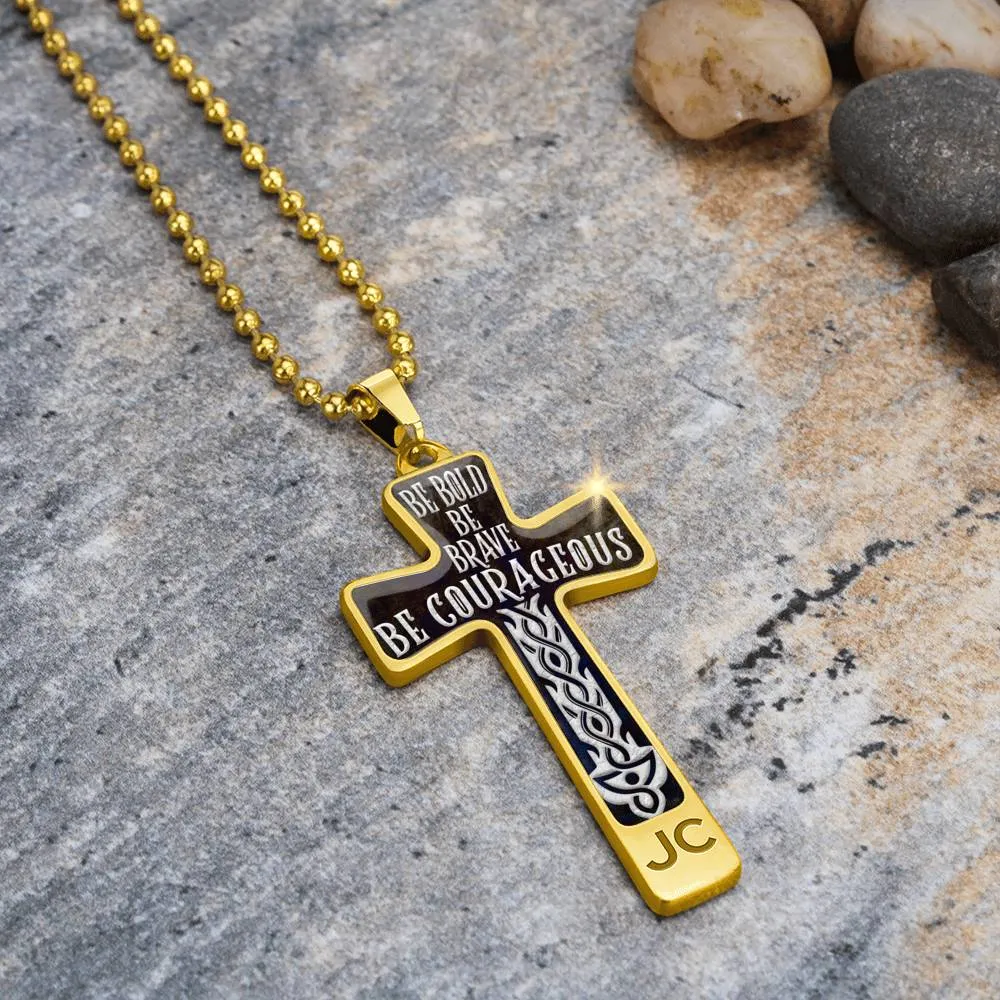 Be Bold Cross Necklace