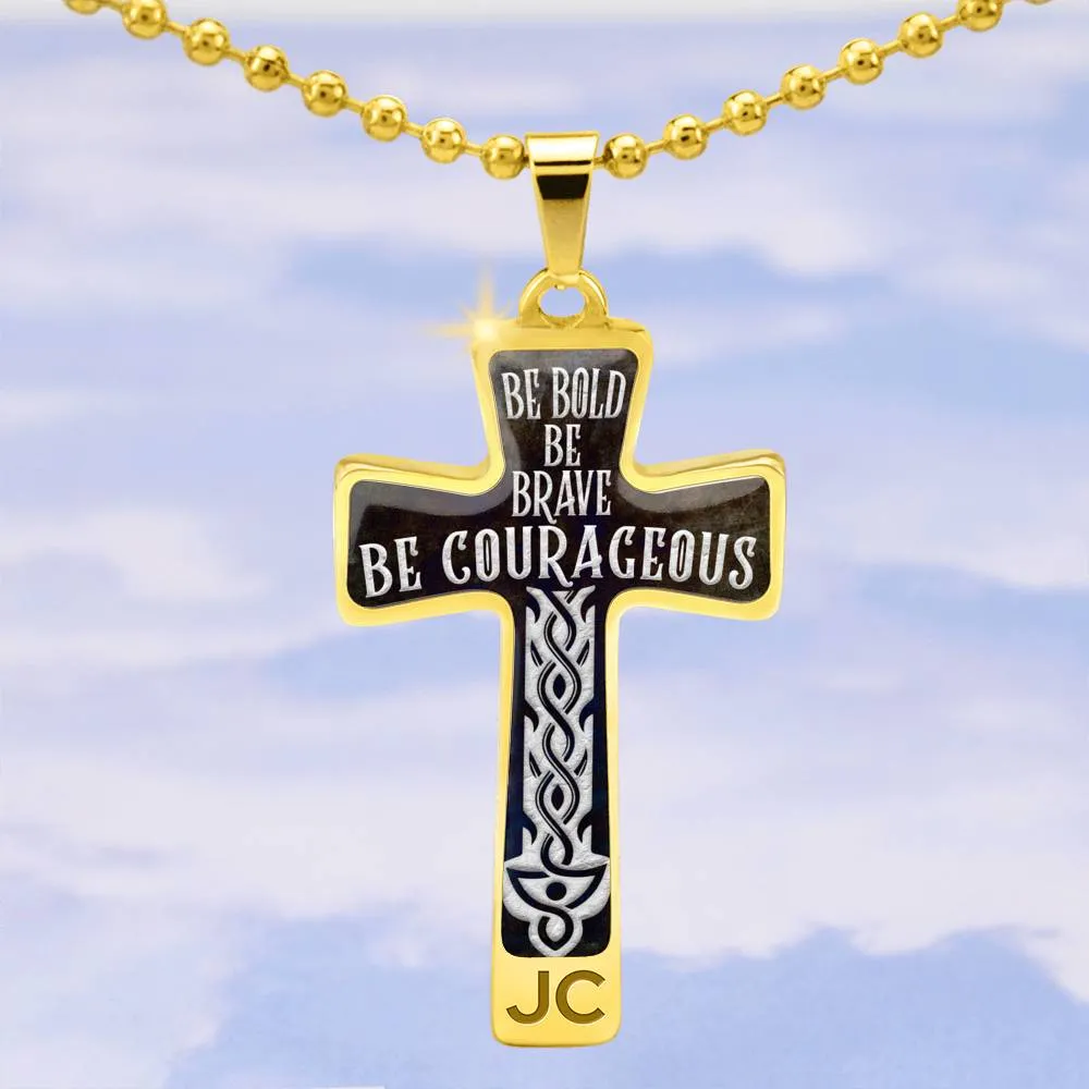 Be Bold Cross Necklace