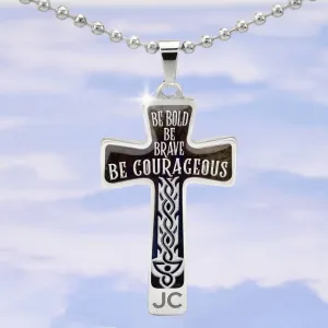 Be Bold Cross Necklace