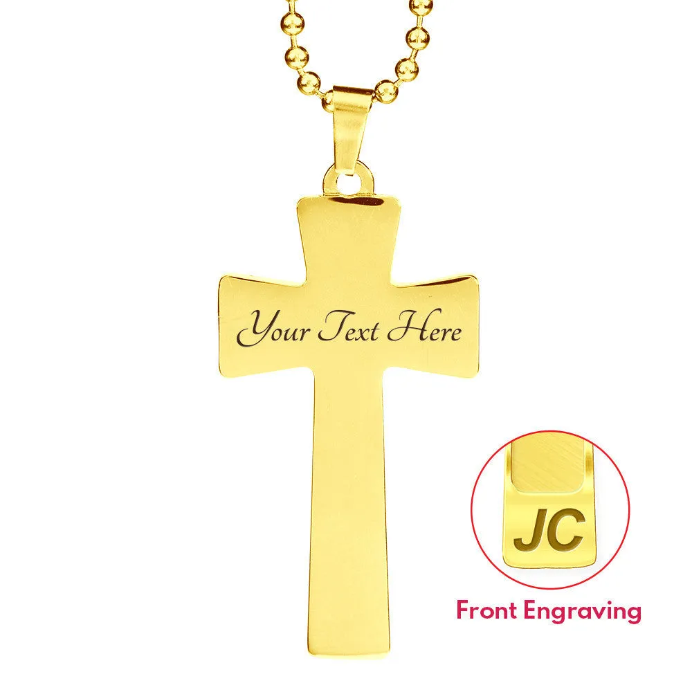 Be Bold Cross Necklace