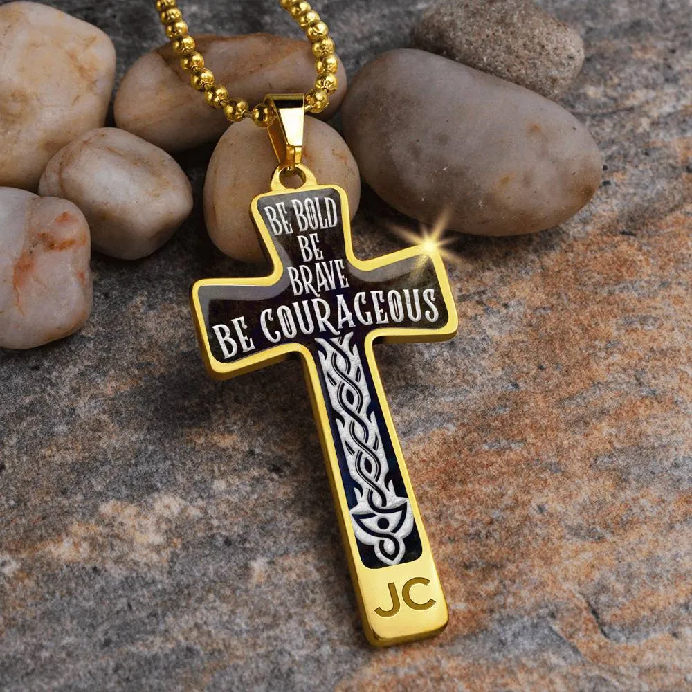 Be Bold Cross Necklace