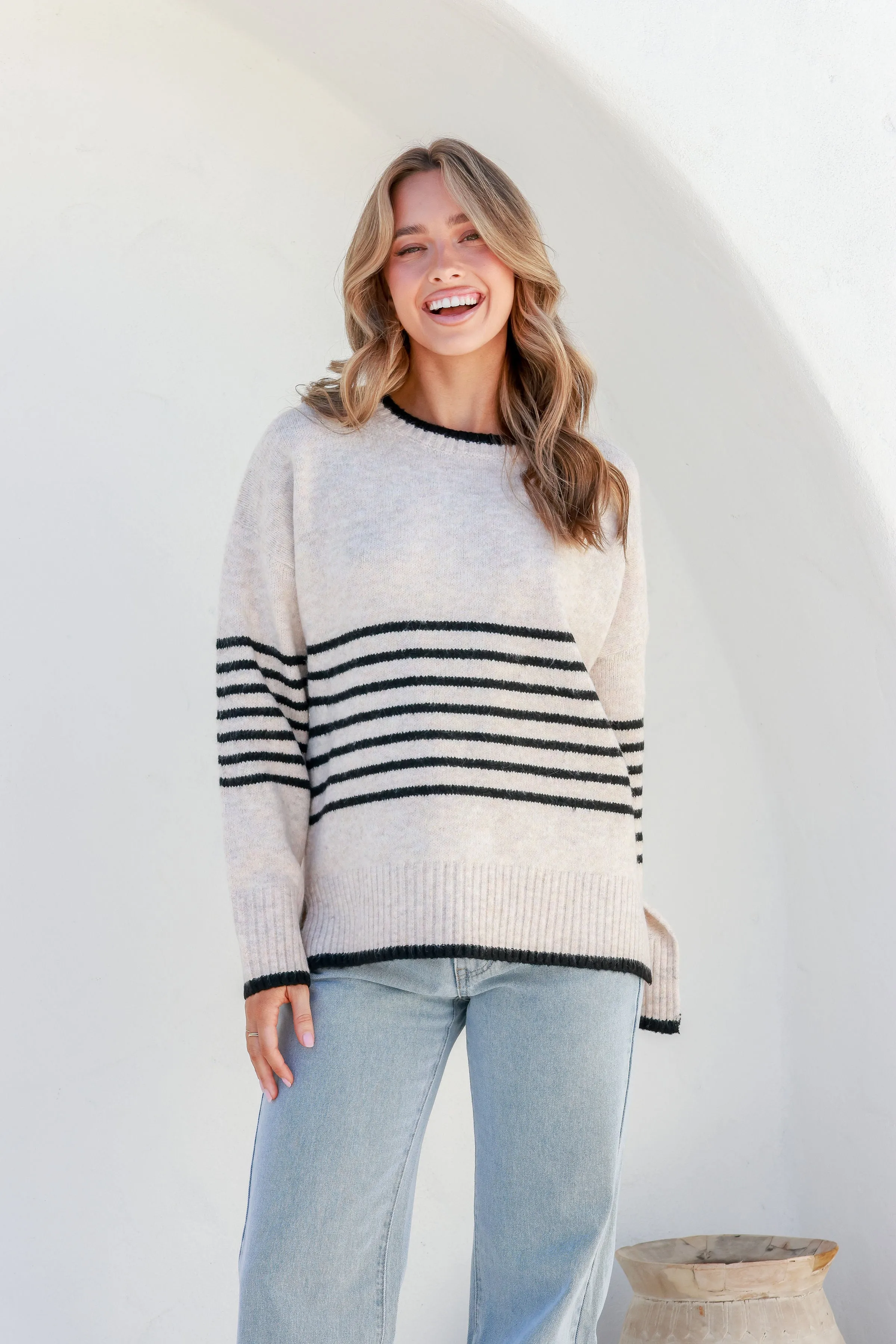 Beryl Stripe knit