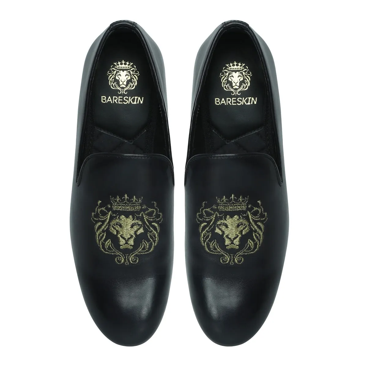 Black Genuine Leather Slip-On By Brune & Bareskin