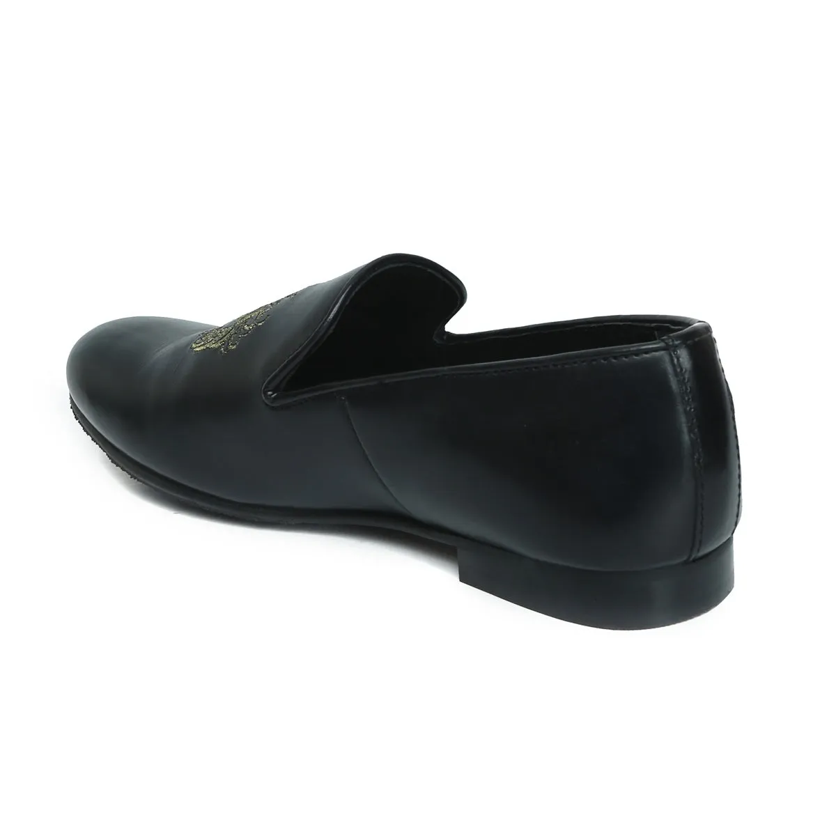 Black Genuine Leather Slip-On By Brune & Bareskin