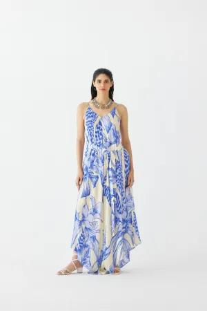 BLUE  APHRODITE JUMPSUIT