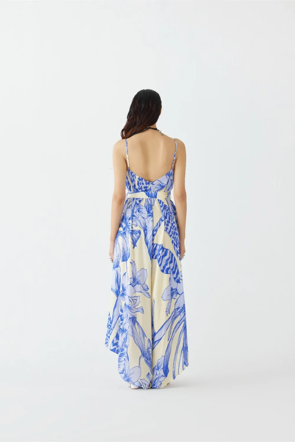 BLUE  APHRODITE JUMPSUIT