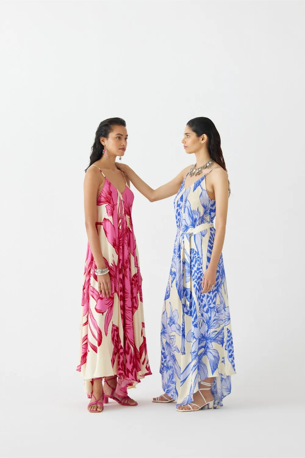 BLUE  APHRODITE JUMPSUIT