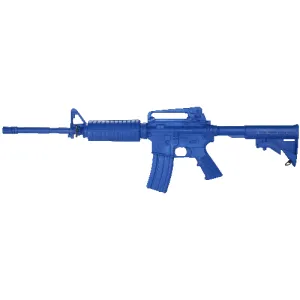 Blue Training Guns - M4 Standard - Carry Hand Color: Black Weighted: No Stock: Adjustable