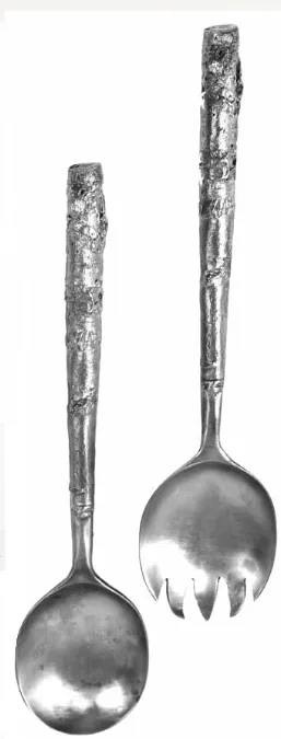 Bold Birch Bark Serving Set
