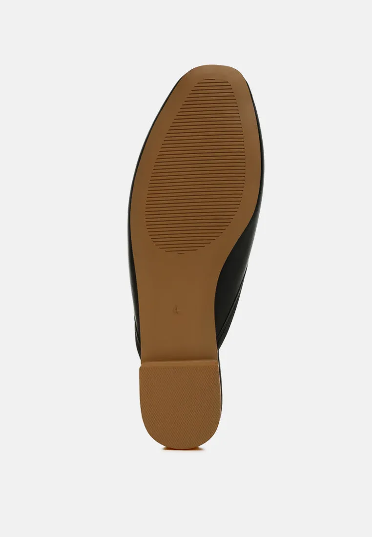 Bow Slip-On Flat Mules By RAG