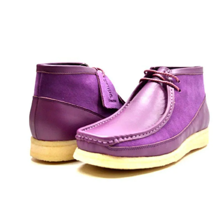 British Walkers Walker 100 Men's Leather and Suede Limited Edition High Tops Ankle Boots
