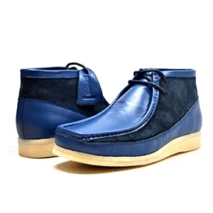 British Walkers Walker 100 Men's Leather and Suede Limited Edition High Tops Ankle Boots