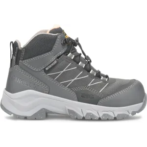 Carolina Women's Vya Composite Toe Waterproof Slip Resistant Hiker Work Boot -Grey- CA5677