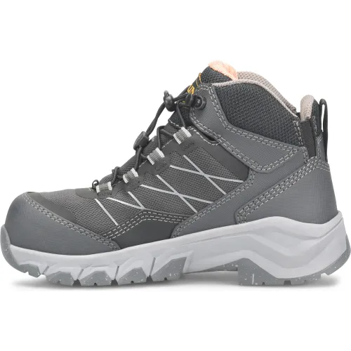 Carolina Women's Vya Composite Toe Waterproof Slip Resistant Hiker Work Boot -Grey- CA5677