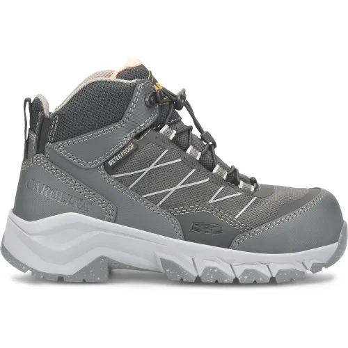 Carolina Women's Vya Composite Toe Waterproof Slip Resistant Hiker Work Boot -Grey- CA5677