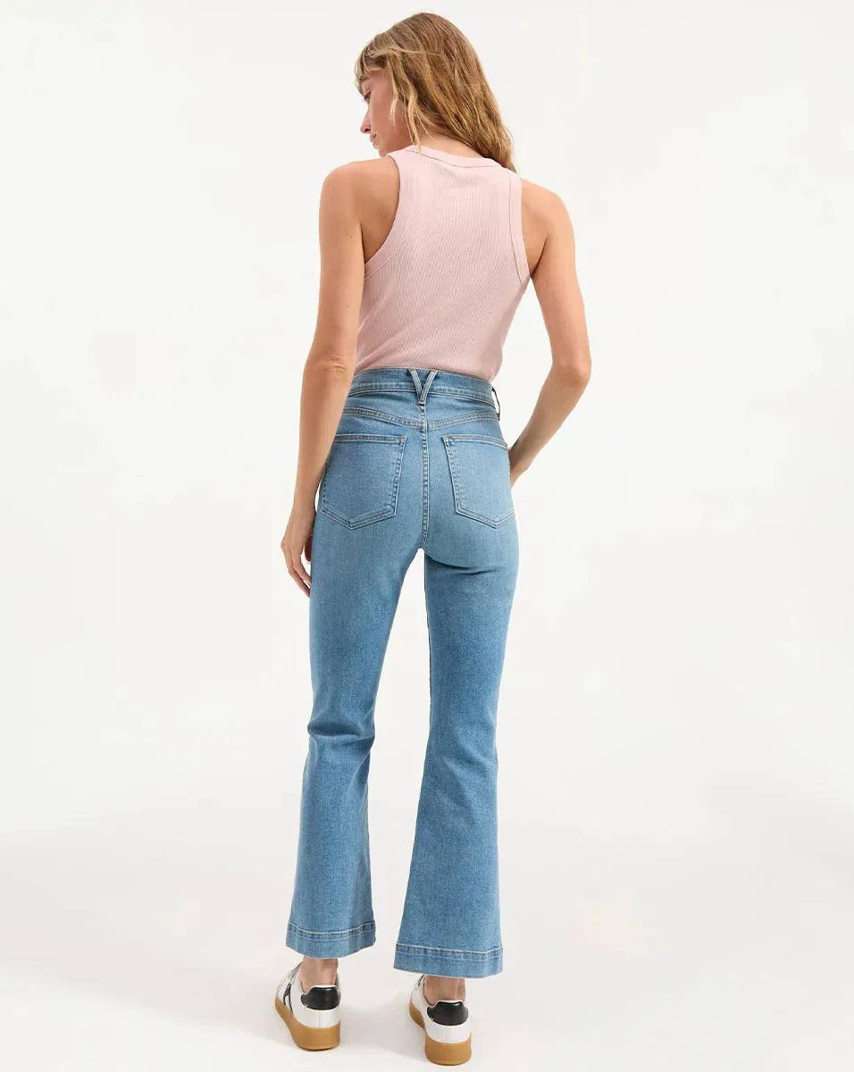 CARSON HIGH RISE ANKLE FLARE
