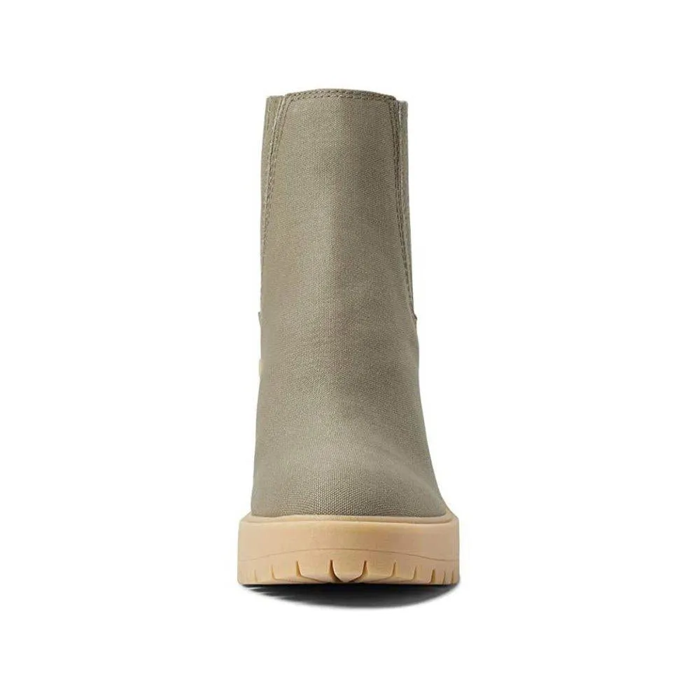 Caster Sage Suede Heeled Boots