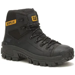 CAT Men's Invader Composite Toe Waterproof Hiker Work Boot -Black- P91542