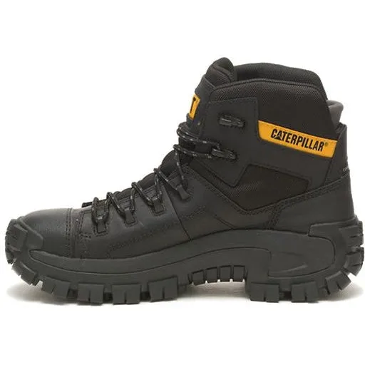 CAT Men's Invader Composite Toe Waterproof Hiker Work Boot -Black- P91542