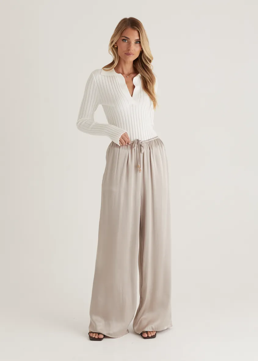 Charlie Pants - Taupe