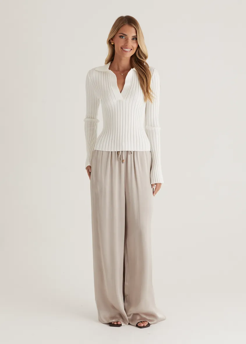 Charlie Pants - Taupe