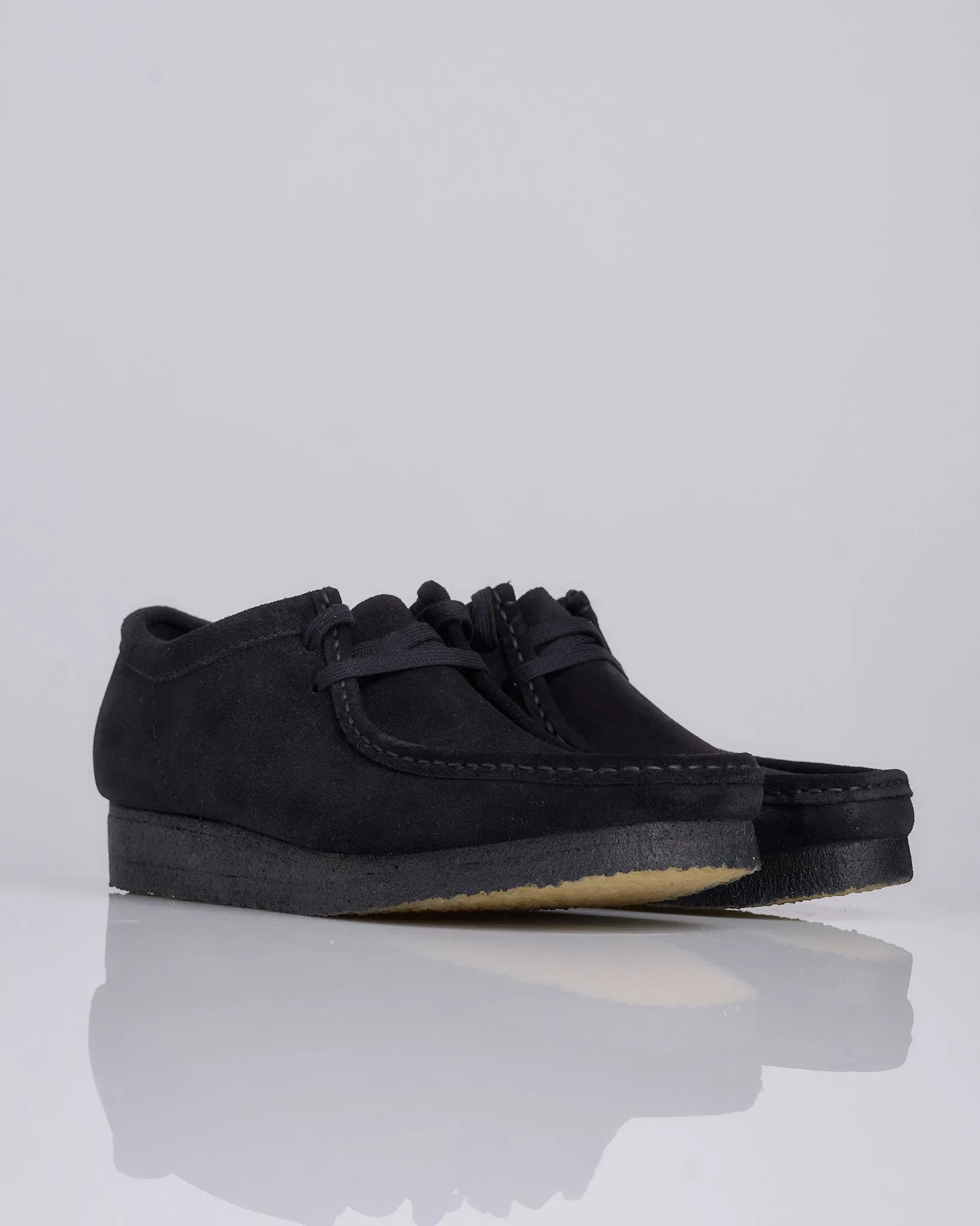Clarks Originals Wallabee Black Suede