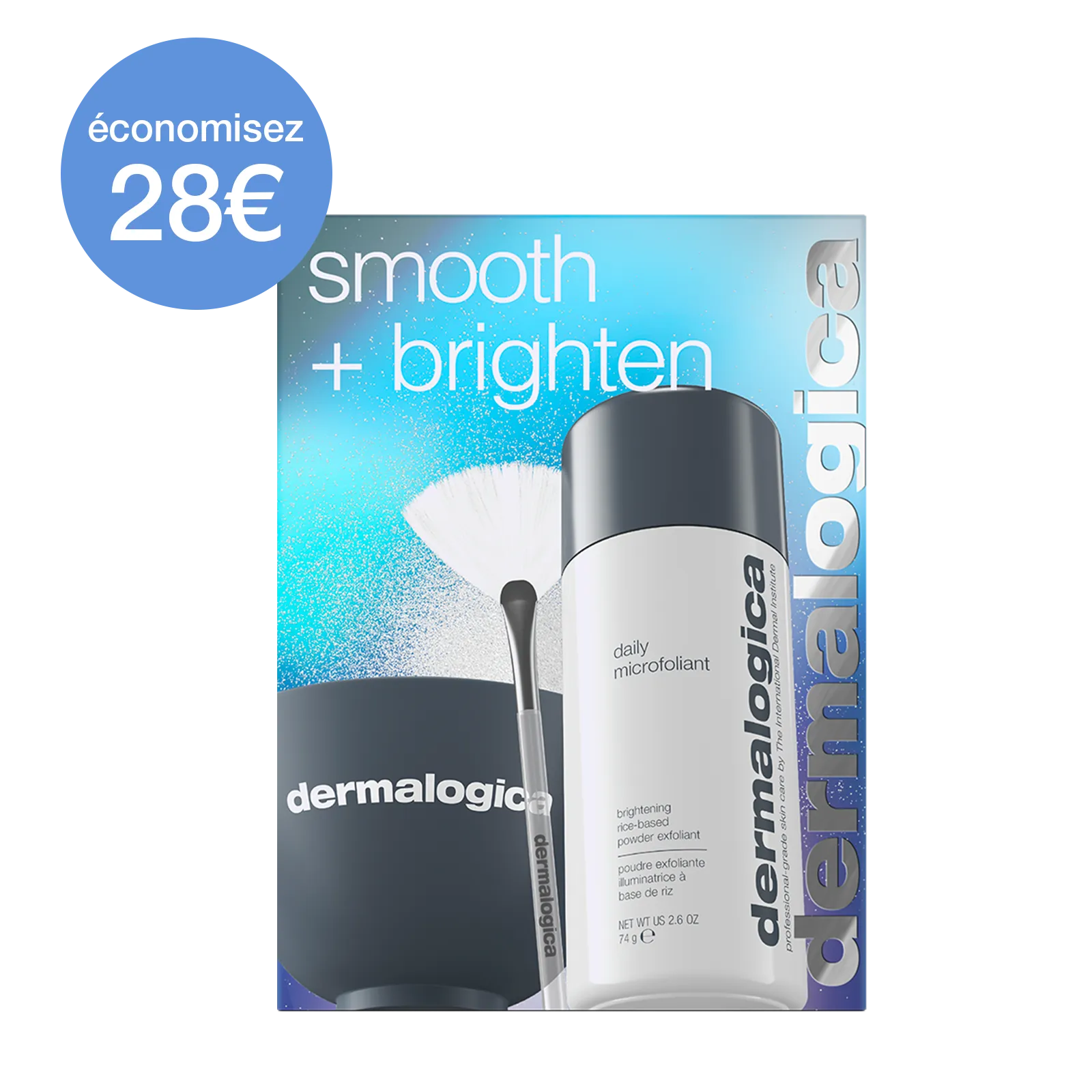 Coffret smooth   brighten | trio exfoliation quotidienne