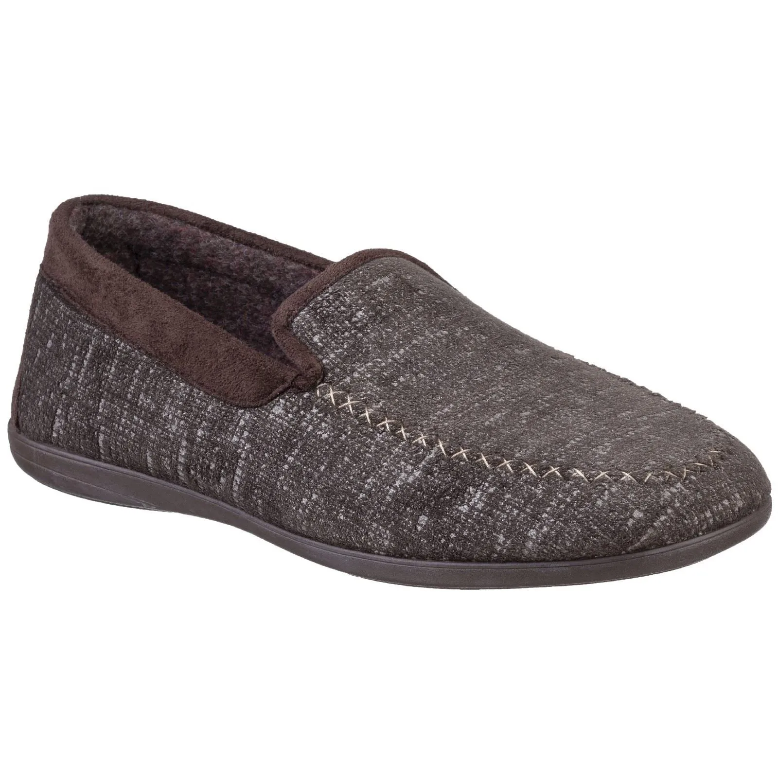 Cotswold Classic Men Shoes - Stanley Loafer Slipper in 2 Colours, 6.5-12