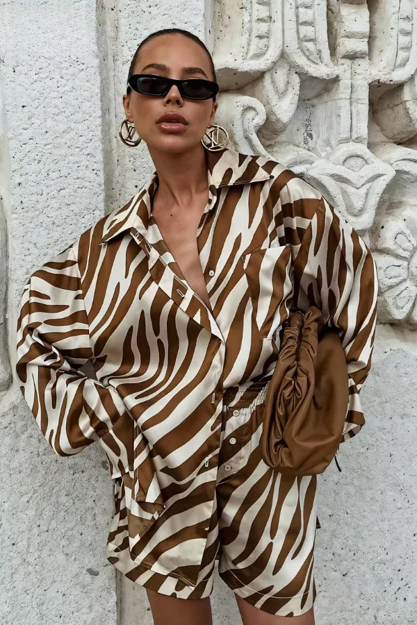 Doja - Zebra Print Set