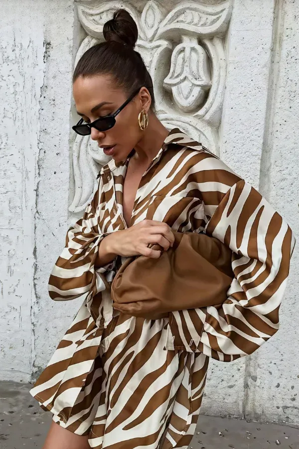 Doja - Zebra Print Set