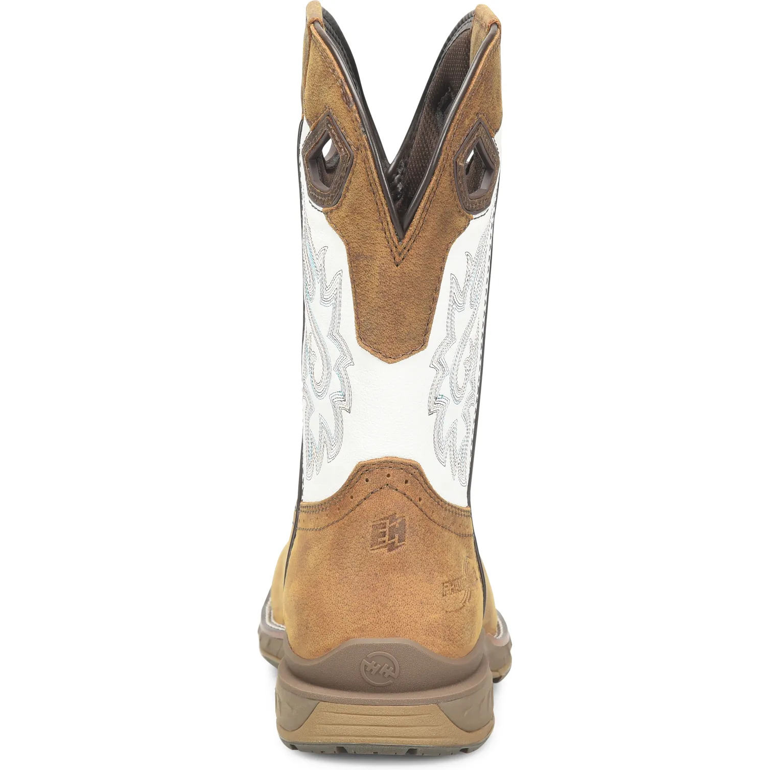 Double H Men's 11" Wide Square Toe Composite Toe Roper Work Boot -Brown- DH5426