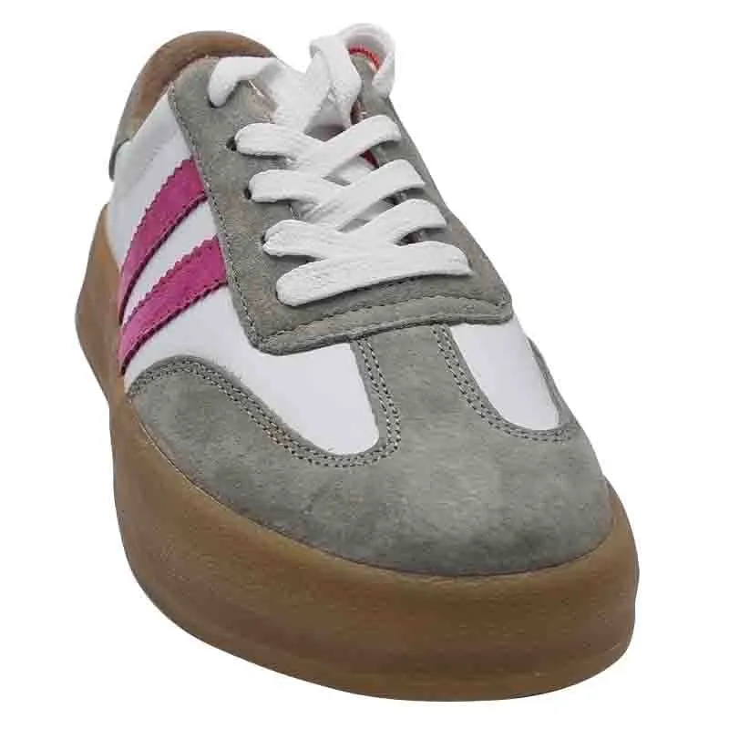 Drilleys Womens Grey Chunky Outsole Trainer - Fifty