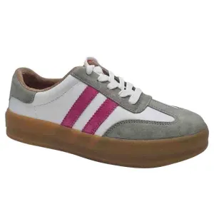 Drilleys Womens Grey Chunky Outsole Trainer - Fifty